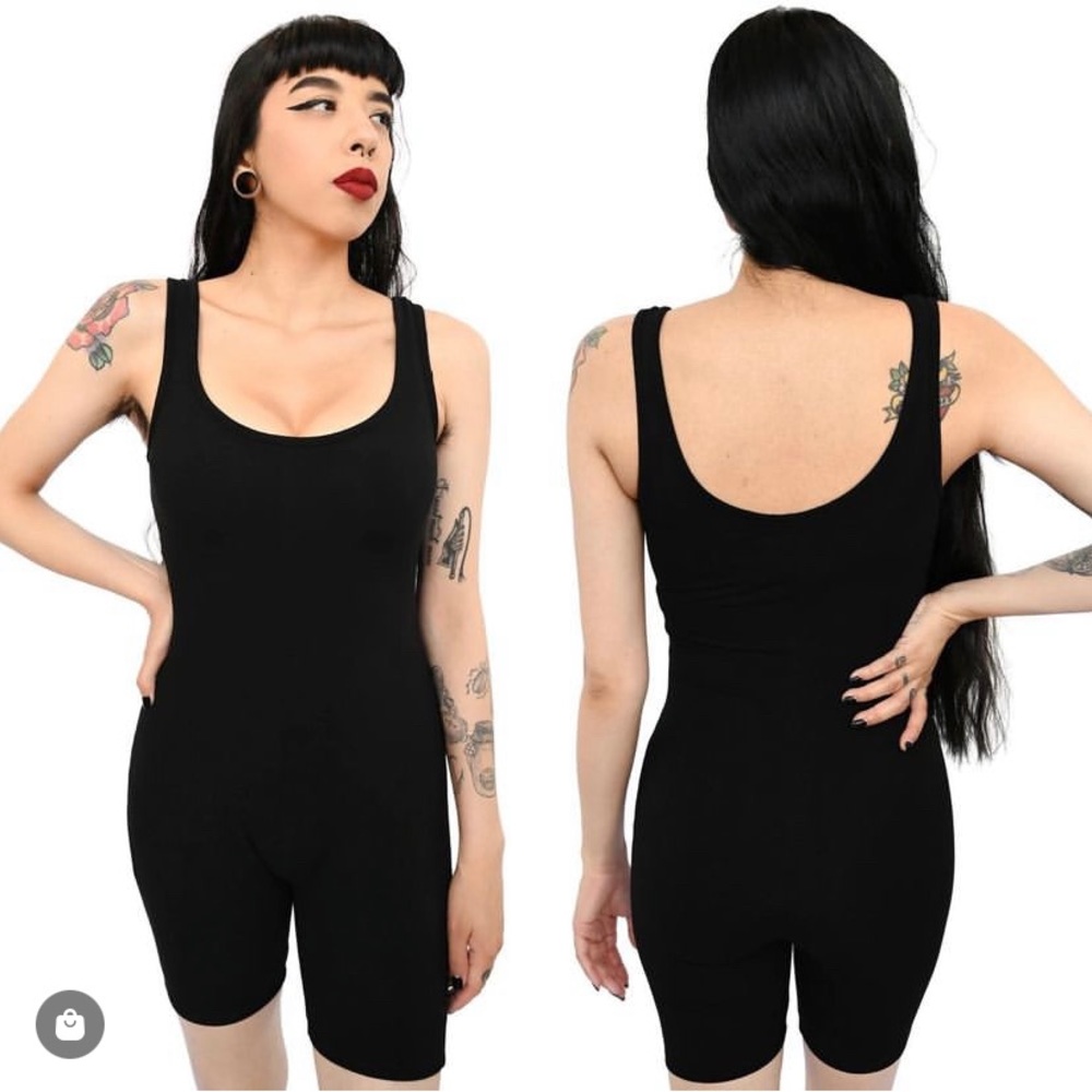 Foxblood Biker Short Signature Catsuit